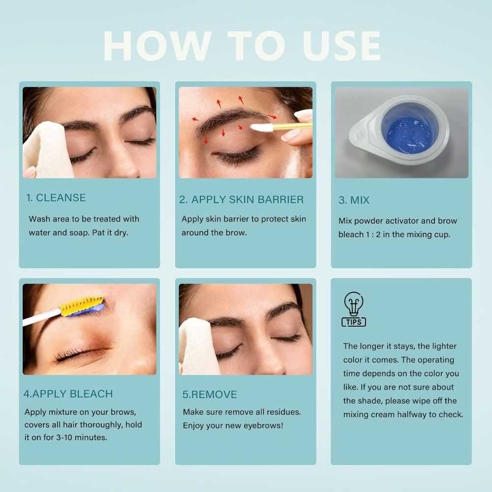 Eyebrow Bleach Brow Bleach Kit – Brow Lamination Kit recenzja i cena