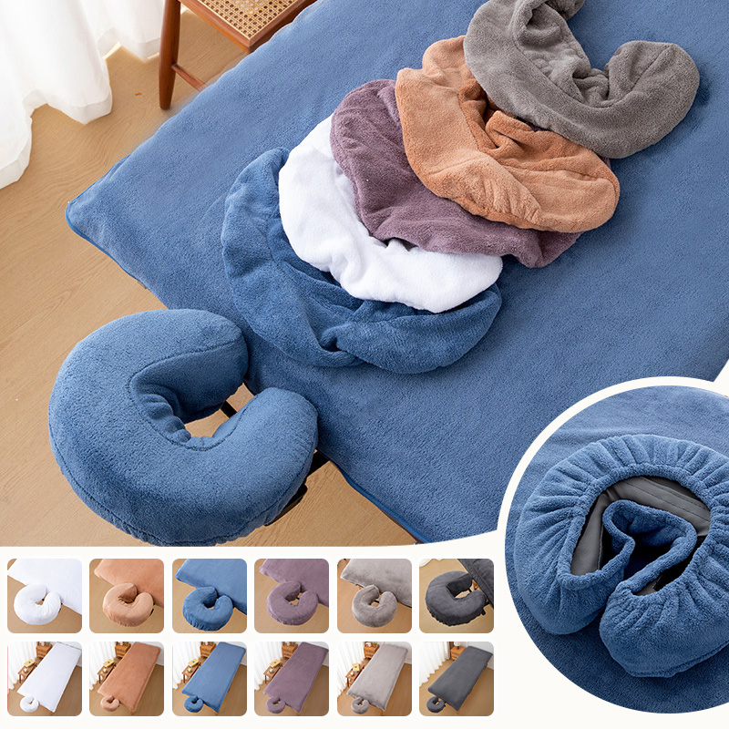 Coral Fleece Beauty Salon Bed  – Wellness Spa With Massage recenzja i cena
