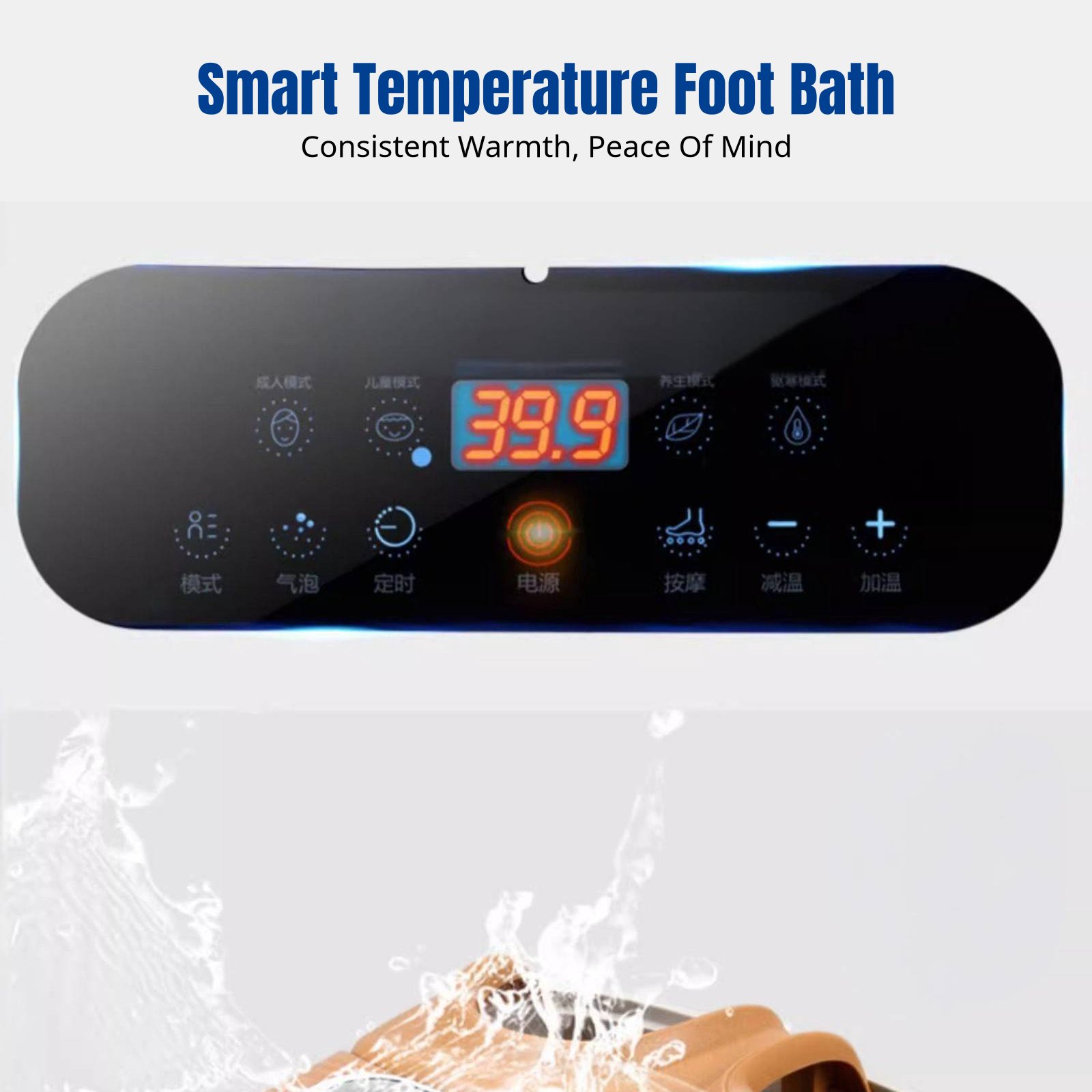 Foot Spa Bath for Two Users, E – Wellness Spa With Massage recenzja i cena
