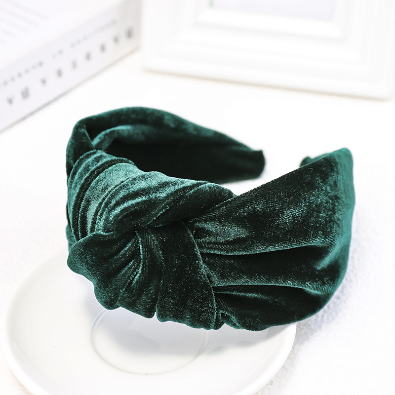 Knotted Velvet Bezel Women Hea – Hair Spa Wellness recenzja i cena