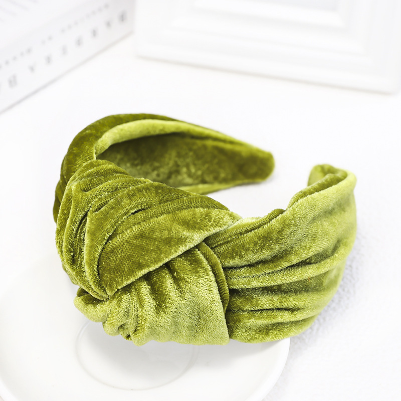 Knotted Velvet Bezel Women Hea – Hair Spa Wellness recenzja i cena