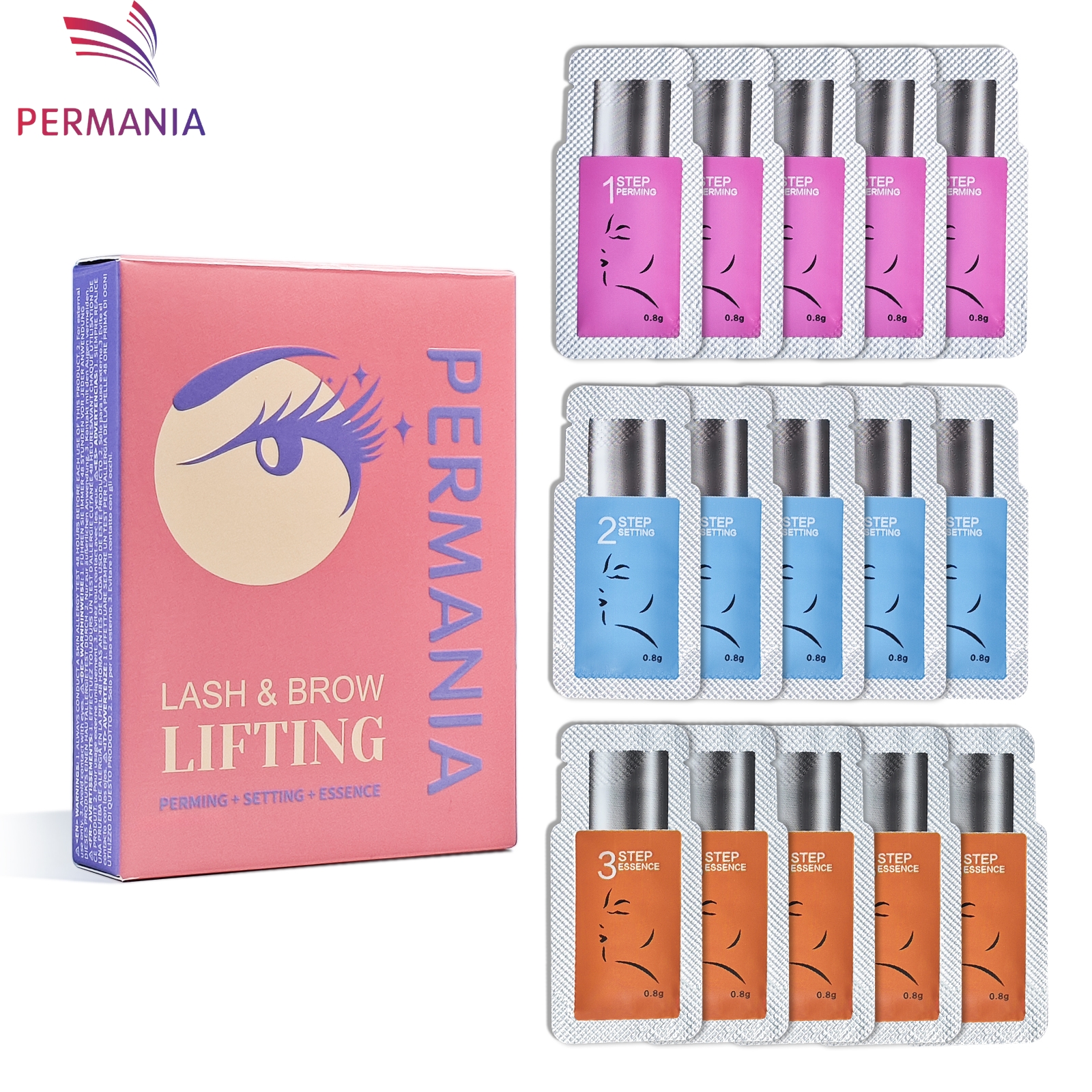PERMANIA 5-8 Mins Eyelash Lift – Brow Lamination Kit recenzja i cena