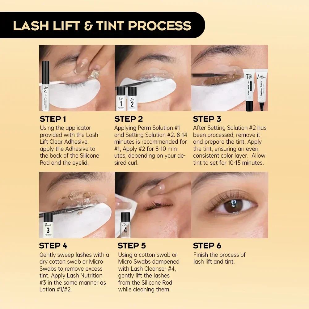 Gollee Lash Lift Kit 4 in 1 Br – Brow Lamination Kit recenzja i cena