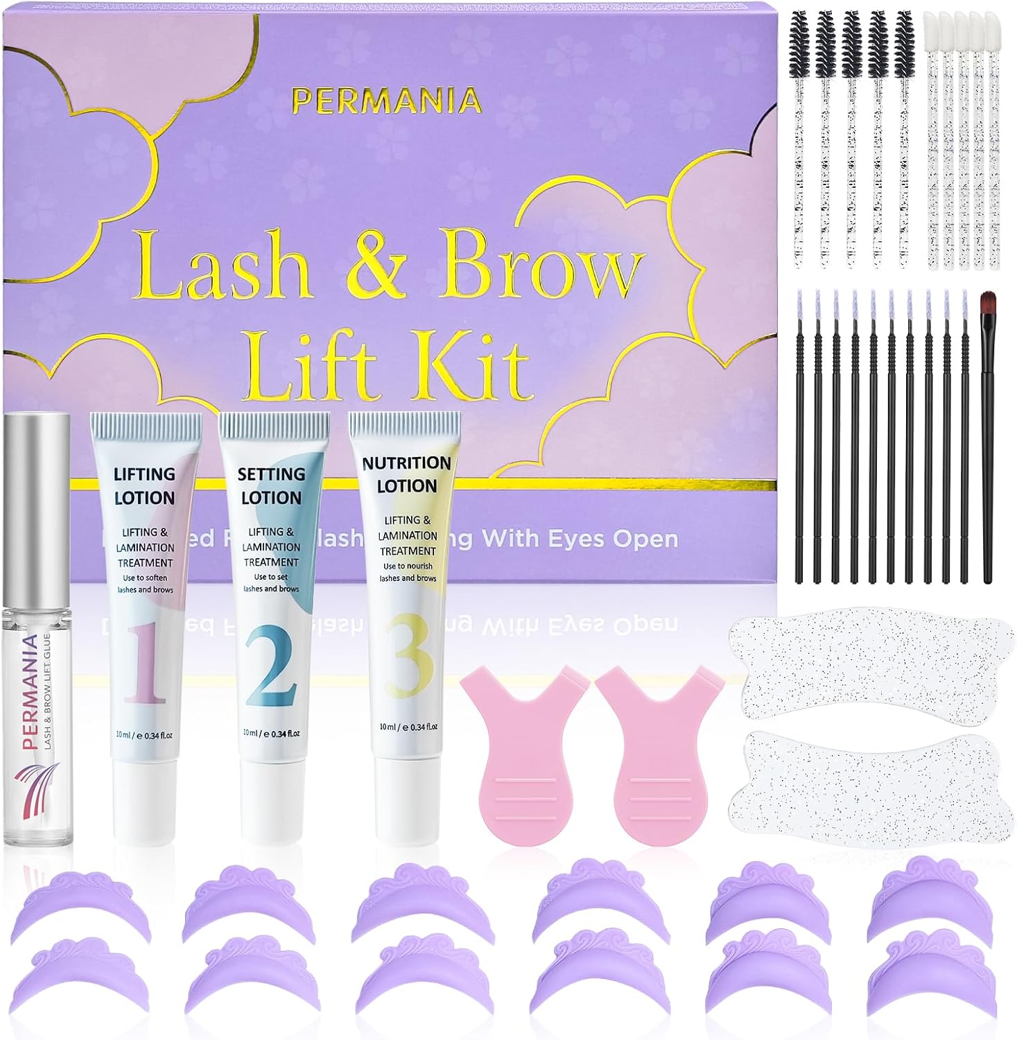 PERMANIA New Eyelash Lift Kit  – Brow Lamination Kit recenzja i cena