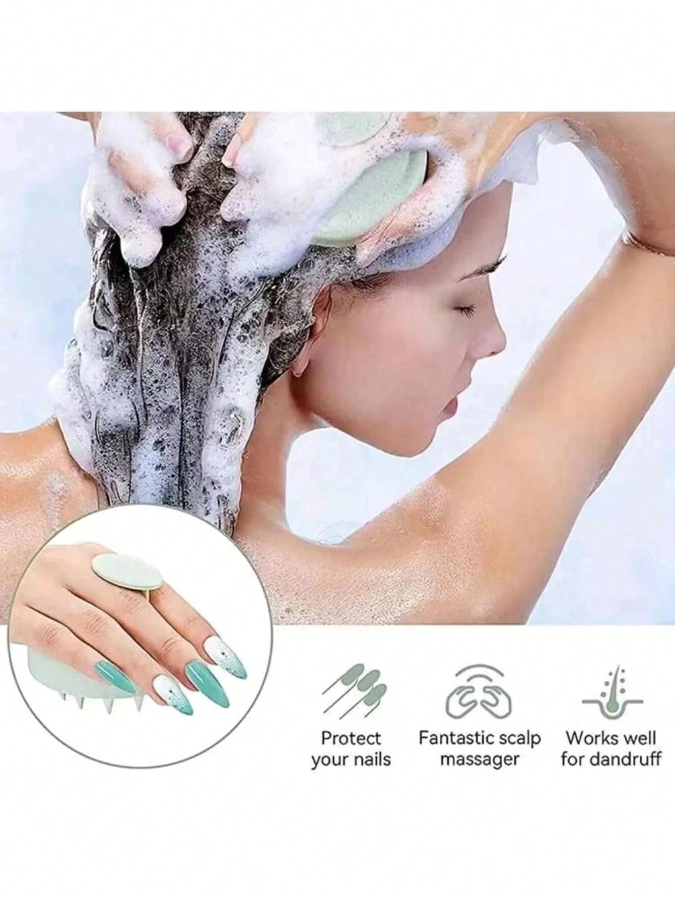 1PC Silicone Shampoo Brush Hea – Hair Spa Wellness recenzja i cena