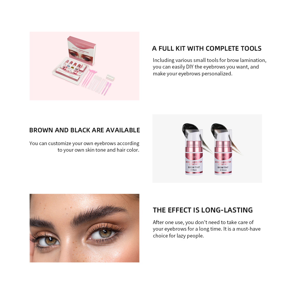 Semi-permanent Brow Lamination – Brow Lamination Kit recenzja i cena