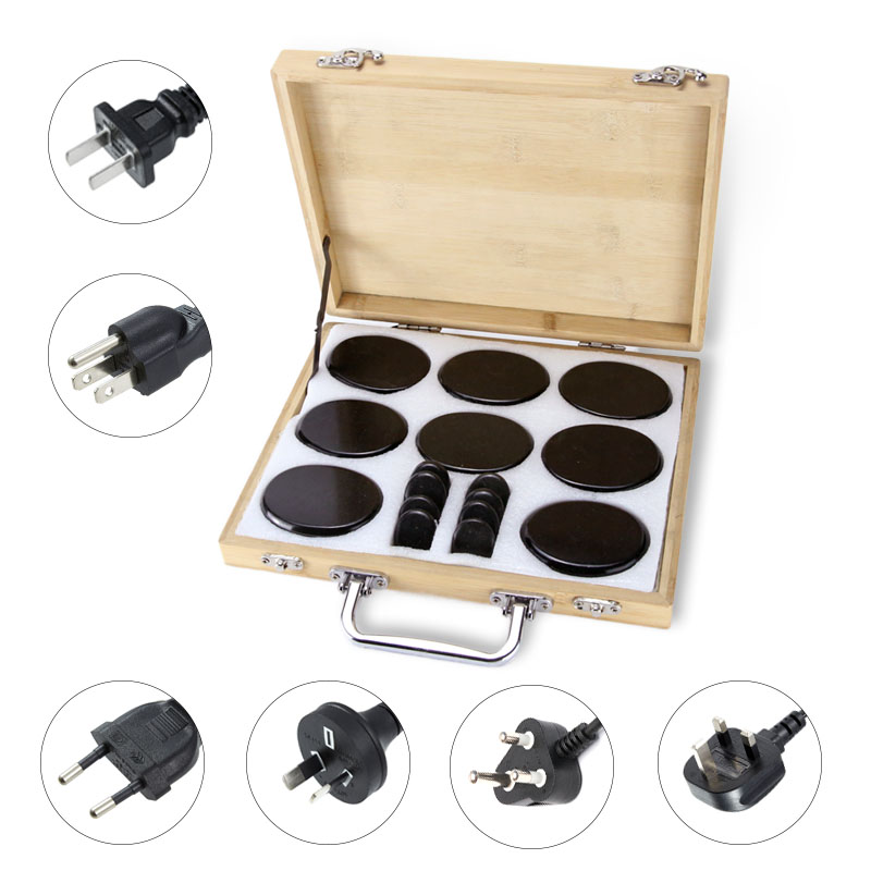 Hot Basalt Stone Massage Kit – – Wellness Spa With Massage recenzja i cena