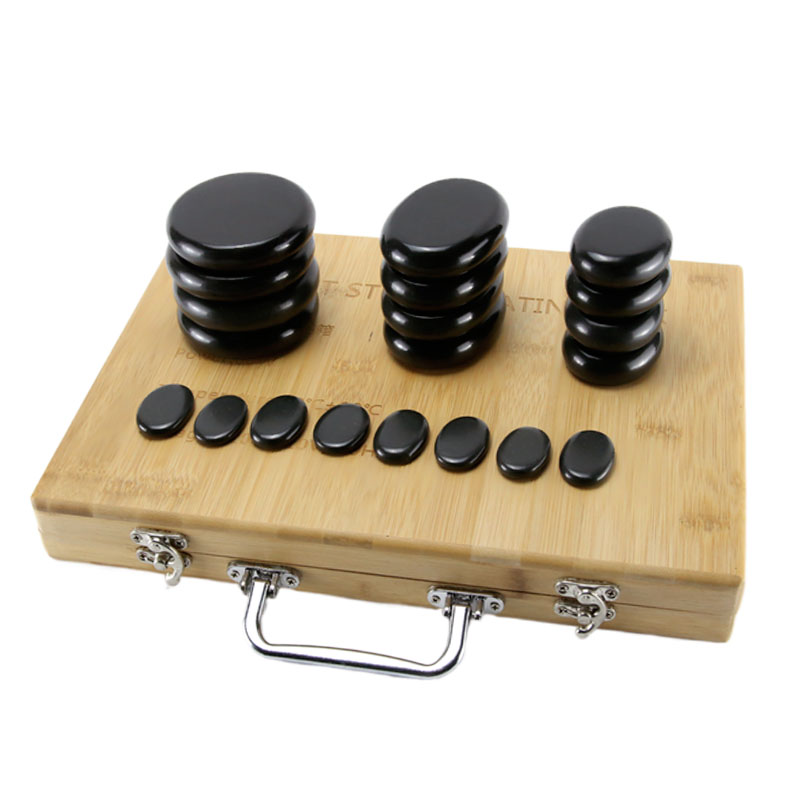 Hot Basalt Stone Massage Kit – – Wellness Spa With Massage recenzja i cena