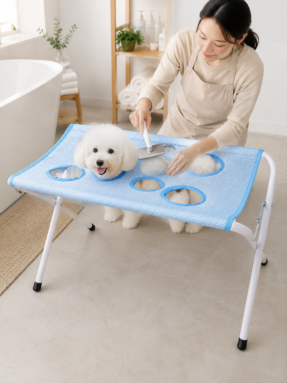 Foldable Pet Grooming Table Ad – Hair Spa Wellness recenzja i cena