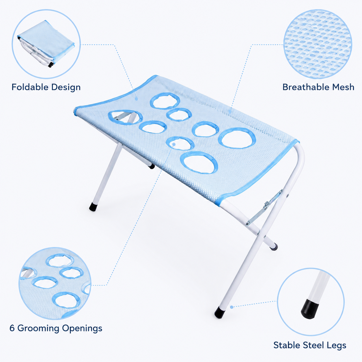 Foldable Pet Grooming Table Ad – Hair Spa Wellness recenzja i cena